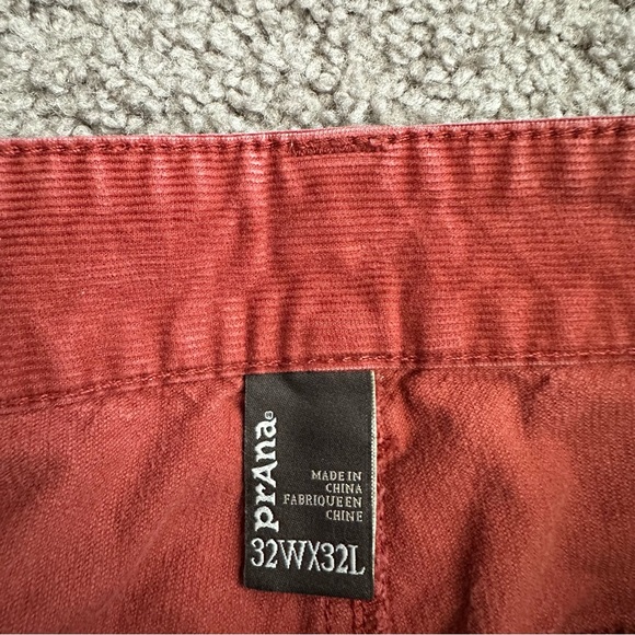Prana Pants Womens Size 32W x 32L Corduroy Straight Leg - Picture 12 of 14
